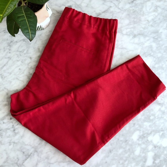 BOGO50% MARNI Cropped Woven Tappered Pantalone - Picture 7 of 8